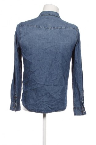 Ανδρικό πουκάμισο Zara Man, Μέγεθος M, Χρώμα Μπλέ, Τιμή 17,99 €