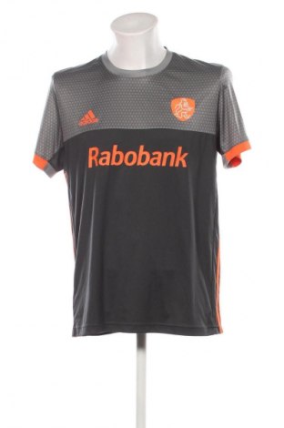 Herren T-Shirt Adidas, Größe L, Farbe Grau, Preis 18,99 €