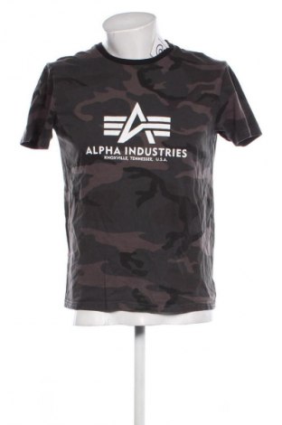 Herren T-Shirt Alpha Industries, Größe M, Farbe Mehrfarbig, Preis 37,50 €