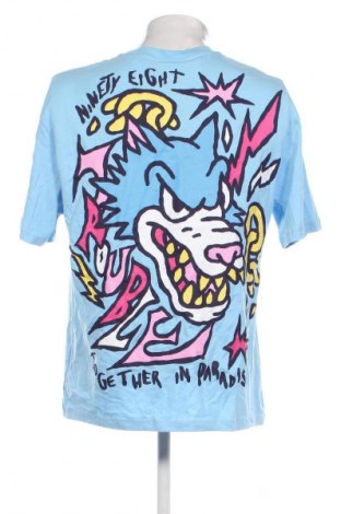 Мъжка тениска Bershka, Размер M, Цвят Многоцветен, Цена 19,99 лв.
