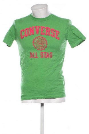 Herren T-Shirt Converse, Größe S, Farbe Grün, Preis € 18,99