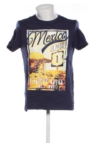 Herren T-Shirt Cotton&silk, Größe L, Farbe Blau, Preis € 13,99
