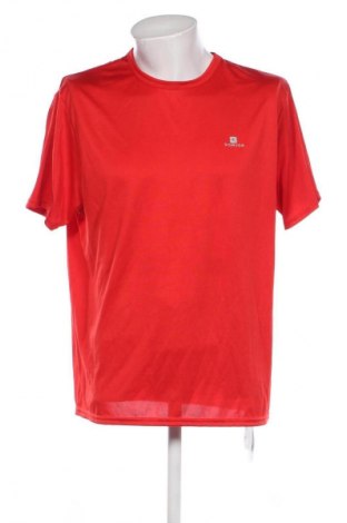 Мъжка тениска Decathlon, Размер XXL, Цвят Червен, Цена 19,99 лв.