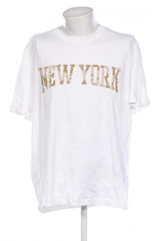 Ανδρικό t-shirt H&M, Μέγεθος XXL, Χρώμα Λευκό, Τιμή 16,99 €