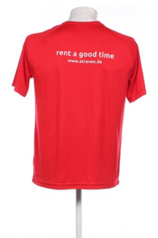 Herren T-Shirt Hanes, Größe M, Farbe Rot, Preis € 9,99