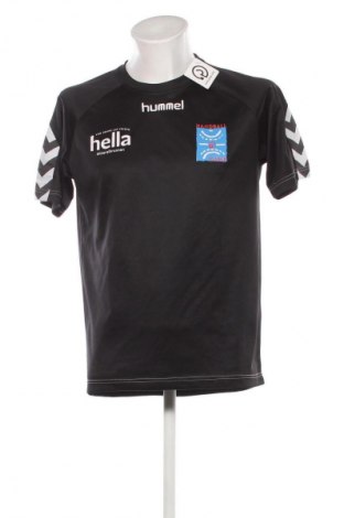 Мъжка тениска Hummel, Размер XL, Цвят Черен, Цена 20,99 лв.