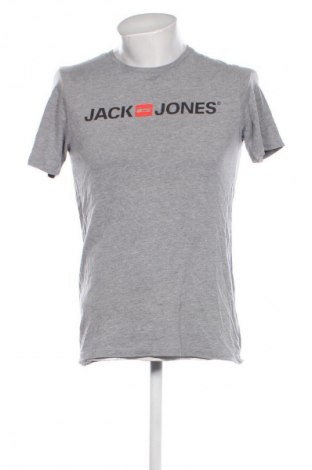 Мъжка тениска Jack & Jones, Размер M, Цвят Сив, Цена 18,99 лв.