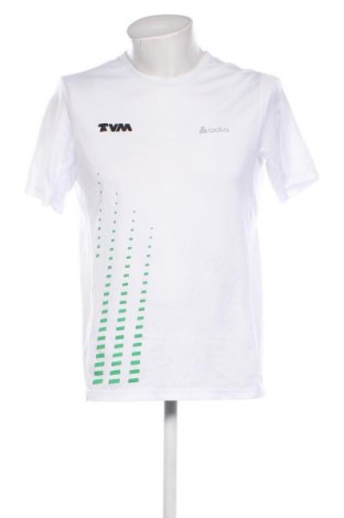 Męski T-shirt Odlo, Rozmiar L, Kolor Biały, Cena 65,99 zł