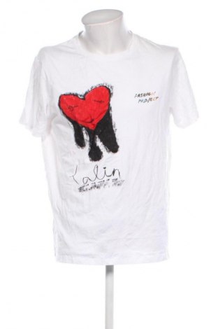 Ανδρικό t-shirt Smog, Μέγεθος L, Χρώμα Λευκό, Τιμή 19,99 €