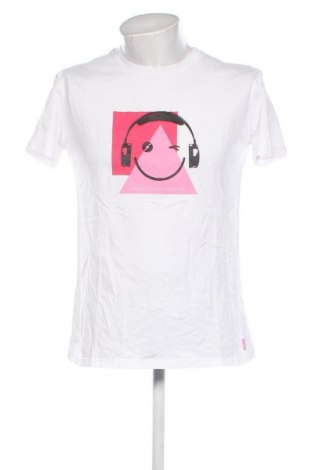 Herren T-Shirt Terranova, Größe L, Farbe Weiß, Preis 5,99 €