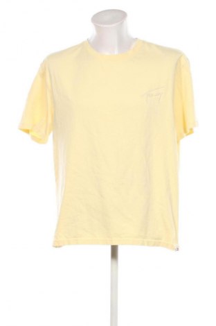 Męski T-shirt Tommy Jeans, Rozmiar XXL, Kolor Żółty, Cena 215,99 zł