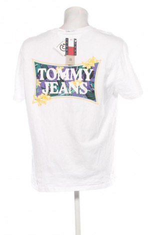 Herren T-Shirt Tommy Jeans, Größe XL, Farbe Weiß, Preis 56,99 €