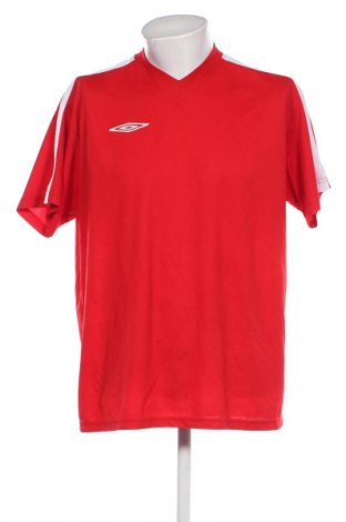 Ανδρικό t-shirt Umbro, Μέγεθος 3XL, Χρώμα Κόκκινο, Τιμή 9,99 €