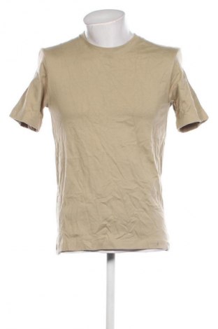 Męski T-shirt Zara, Rozmiar S, Kolor Beżowy, Cena 30,99 zł
