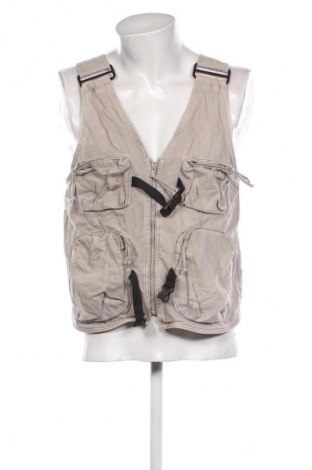 Herrenweste Bershka, Größe S, Farbe Grau, Preis € 20,99