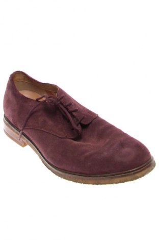 Мъжки обувки Clarks, Размер 45, Цвят Червен, Цена 119,53 лв.