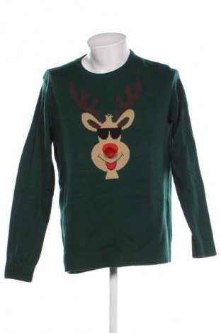 Męski sweter S.Oliver, Rozmiar XL, Kolor Zielony, Cena 110,34 zł