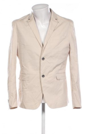 Sacou de bărbați Calvin Klein, Mărime L, Culoare Ecru, Preț 252,99 Lei