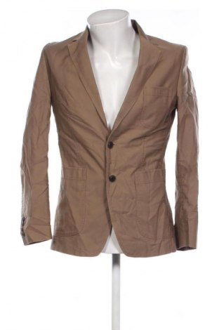 Herren Sakko Zara Man, Größe M, Farbe Braun, Preis € 38,99