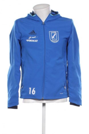 Ανδρική αθλητική ζακέτα Adidas, Μέγεθος S, Χρώμα Μπλέ, Τιμή 26,99 €
