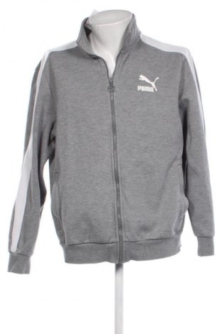 Мъжко спортно горнище PUMA, Размер XL, Цвят Сив, Цена 114,27 лв.