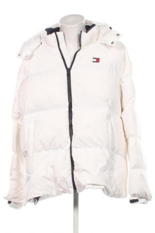 Herrenjacke Tommy Jeans, Größe 3XL, Farbe Weiß, Preis 289,99 €