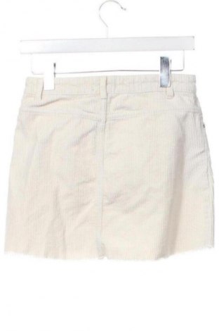Fustă Gina Tricot, Mărime XS, Culoare Ecru, Preț 51,05 Lei