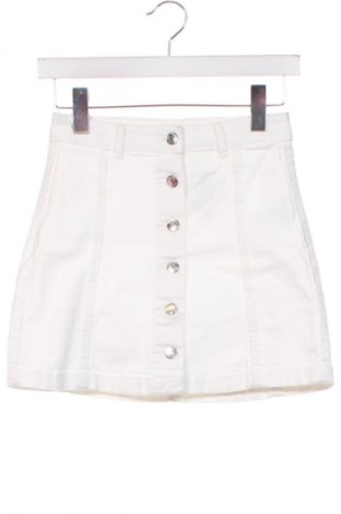 Φούστα Gina Tricot, Μέγεθος XS, Χρώμα Λευκό, Τιμή 13,81 €