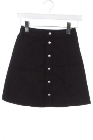 Rock H&M Divided, Größe XXS, Farbe Schwarz, Preis 9,79 €
