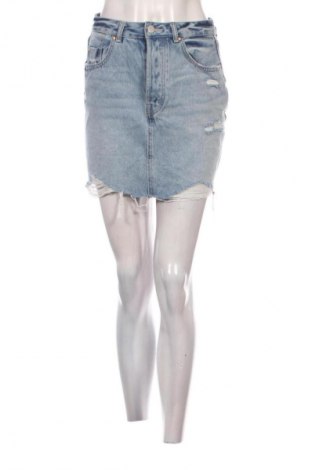 Fustă Stradivarius, Mărime S, Culoare Albastru, Preț 94,99 Lei