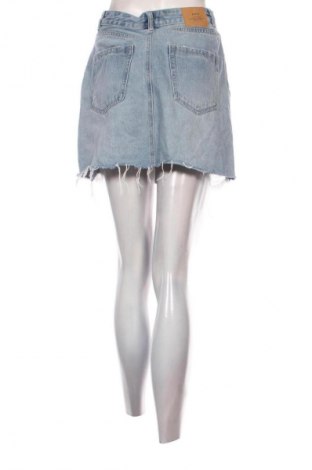 Fustă Stradivarius, Mărime S, Culoare Albastru, Preț 94,99 Lei