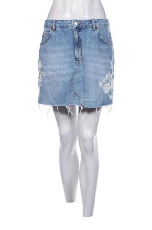 Fustă Topshop, Mărime M, Culoare Albastru, Preț 104,59 Lei