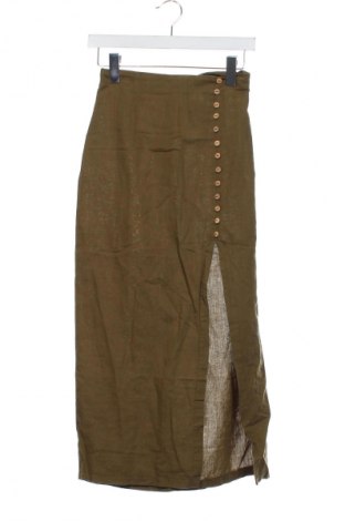Sukňa Zara, Veľkosť XS, Farba Zelená, Cena  13,80 €
