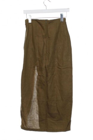 Sukňa Zara, Veľkosť XS, Farba Zelená, Cena  13,80 €