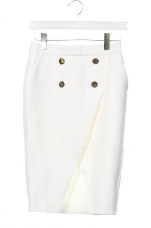 Пола Zara, Размер XS, Цвят Бял, Цена 27,00 лв.
