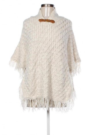 Poncho Unbranded, Größe M, Farbe Ecru, Preis 14,83 €