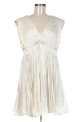 Sukienka Abercrombie & Fitch, Rozmiar M, Kolor ecru, Cena 157,99 zł