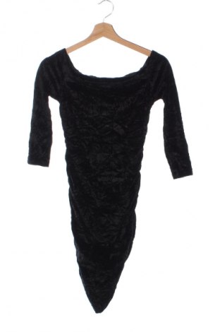 Kleid Bershka, Größe XS, Farbe Schwarz, Preis 23,46 €