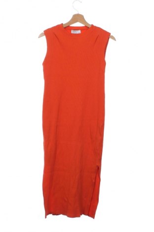 Rochie Bershka, Mărime XS, Culoare Portocaliu, Preț 73,98 Lei