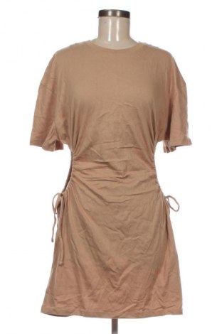 Kleid Bershka, Größe L, Farbe Beige, Preis 20,99 €