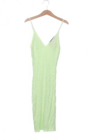 Rochie Bershka, Mărime XS, Culoare Verde, Preț 94,99 Lei