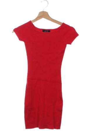 Rochie Bershka, Mărime XS, Culoare Roșu, Preț 94,99 Lei