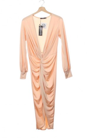 Šaty  Boohoo, Velikost XS, Barva Béžová, Cena  739,00 Kč