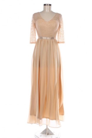 Rochie Dress Tells, Mărime S, Culoare Bej, Preț 74,00 Lei