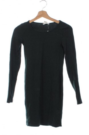 Kleid H&M, Größe XS, Farbe Grün, Preis 14,83 €