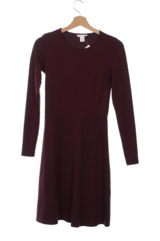 Šaty  H&M, Veľkosť XS, Farba Červená, Cena  14,83 €