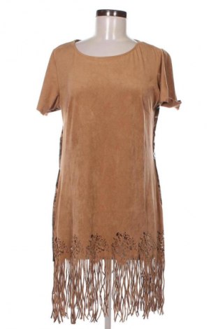 Φόρεμα Unbranded, Μέγεθος L, Χρώμα  Μπέζ, Τιμή 18,99 €