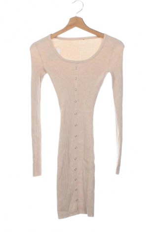 Kleid Unbranded, Größe XS, Farbe Beige, Preis 6,65 €