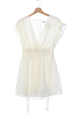 Kleid Zara, Größe XS, Farbe Weiß, Preis 13,84 €