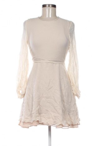 Kleid Zara, Größe S, Farbe Ecru, Preis 30,39 €